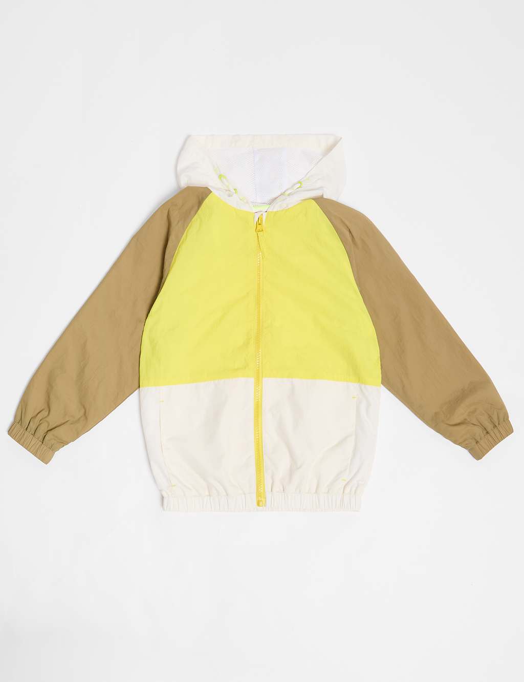 Lightweight Colour Block Hooded Jacket (2-8 Yrs) 2 of 5