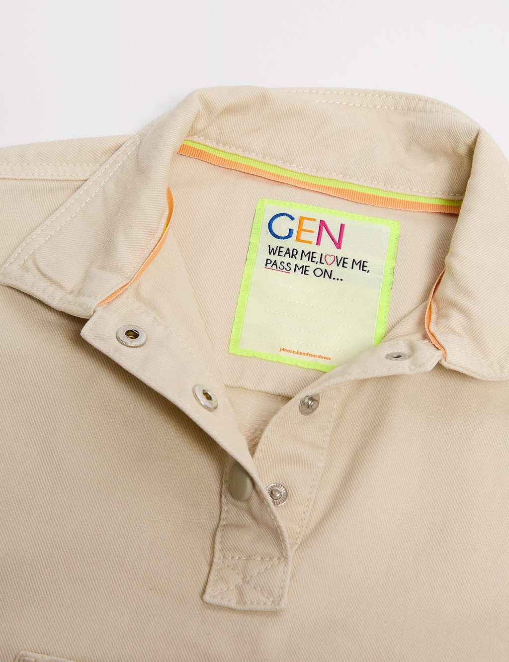 Pure Cotton Popover Shirt (2-8 Yrs) 2 of 4