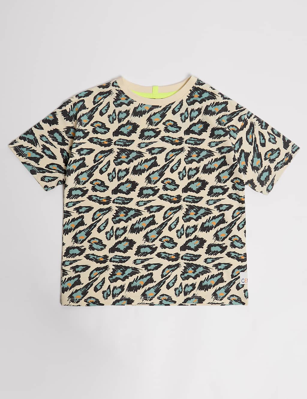 Pure Cotton Animal Print T-Shirt (2-8 Yrs) 2 of 5