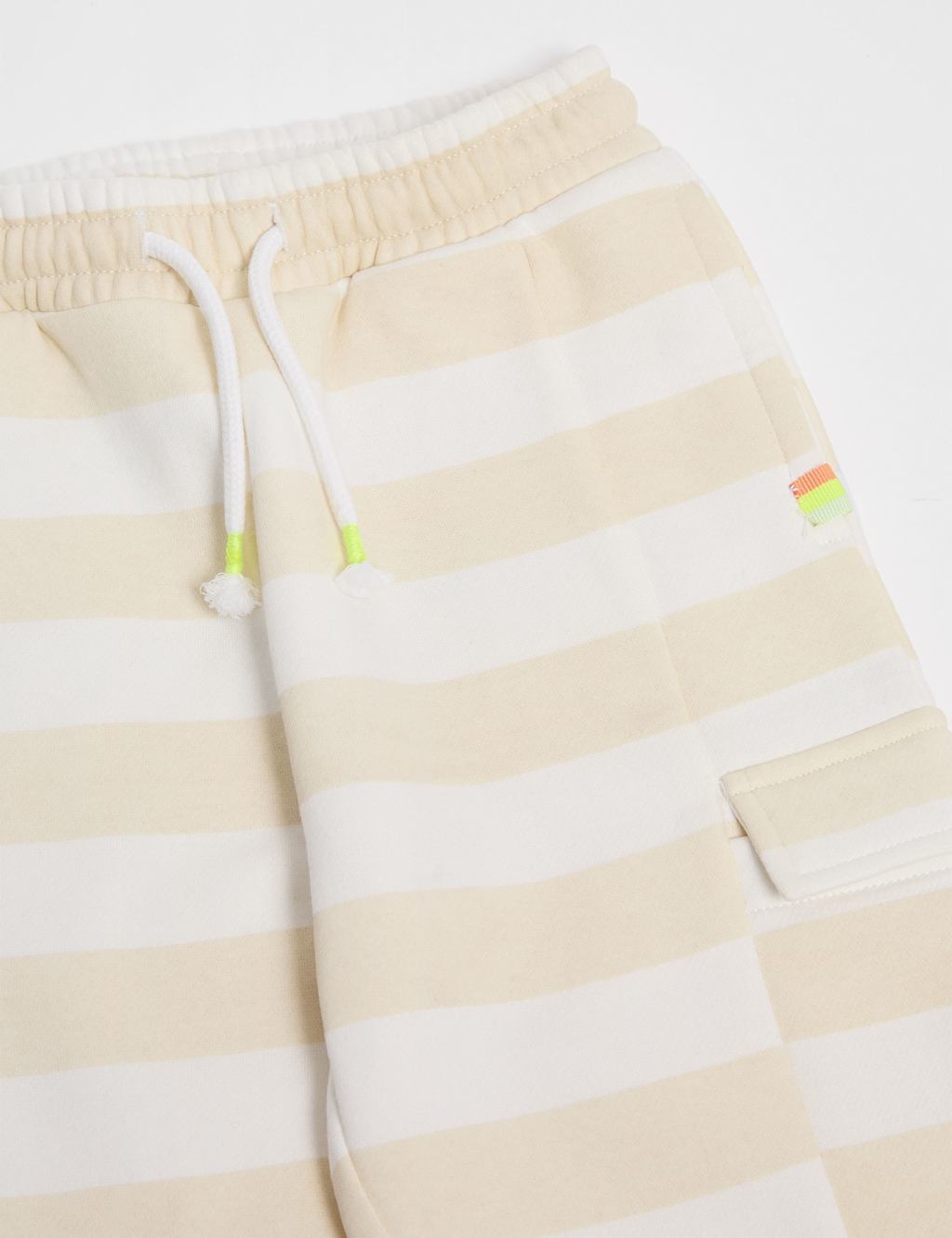 Pure Cotton Striped Joggers (2-8 Yrs) 4 of 5
