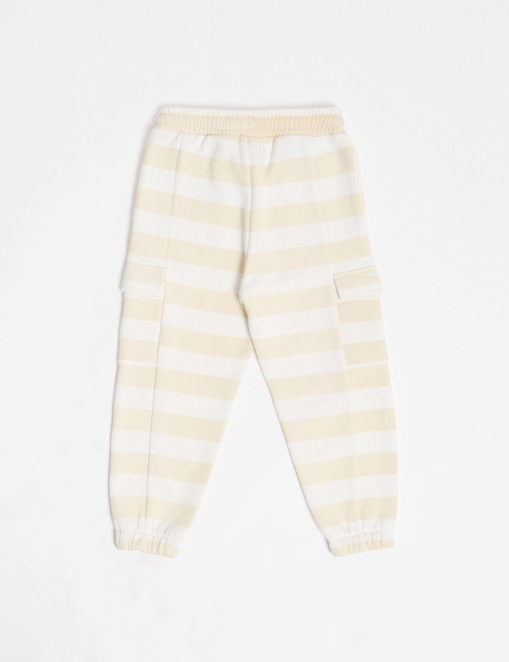 Pure Cotton Striped Joggers (2-8 Yrs) 5 of 5