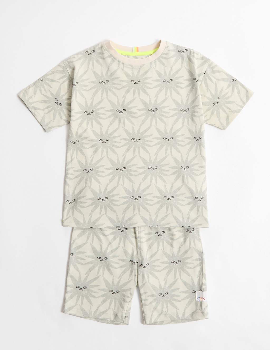 2pk Pure Cotton Sun & Striped Pyjama Sets (2-8 Yrs) 3 of 4