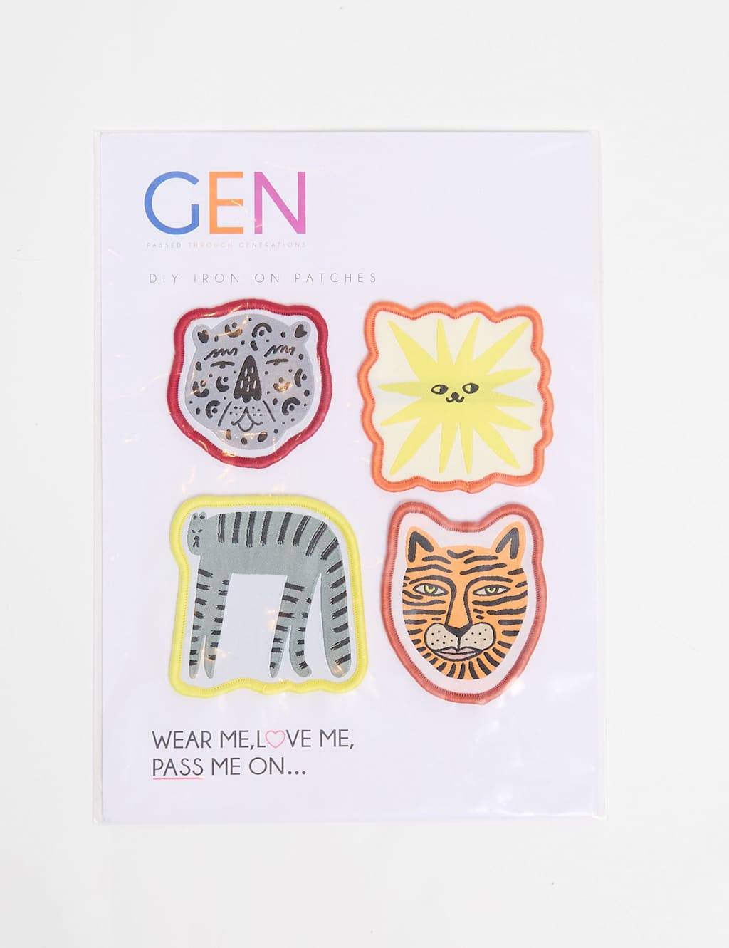 4pk Iron On Character Patches 2 of 2