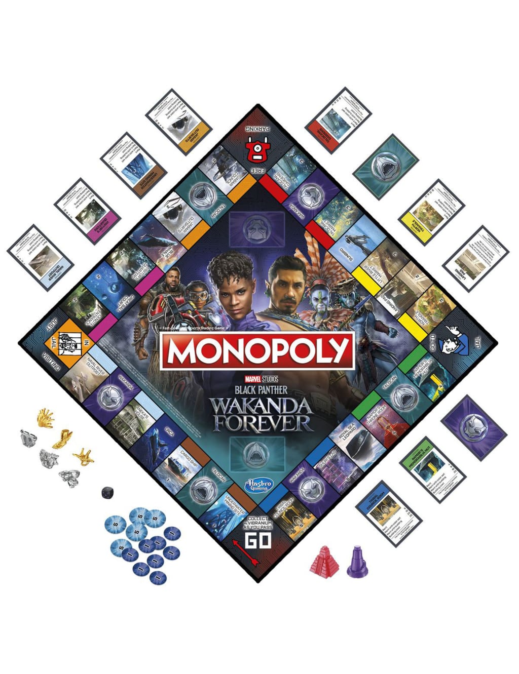 Black Panther™ Monopoly Board Game (8-11 Yrs) 2 of 7