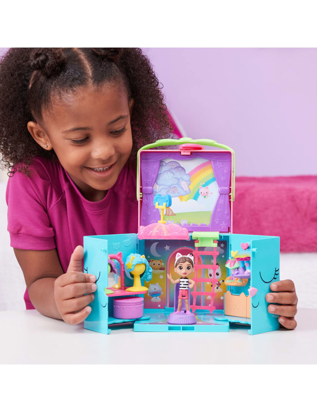 Girl Dress Up Closet Playset 3 Yrs Gabby s Dollhouse M S