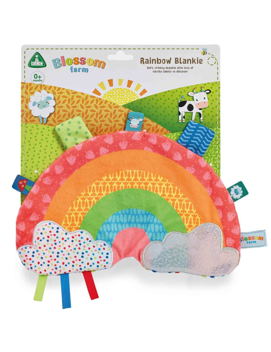 Blossom Farm Rainbow Blankie (0-3Yrs) 1 of 2