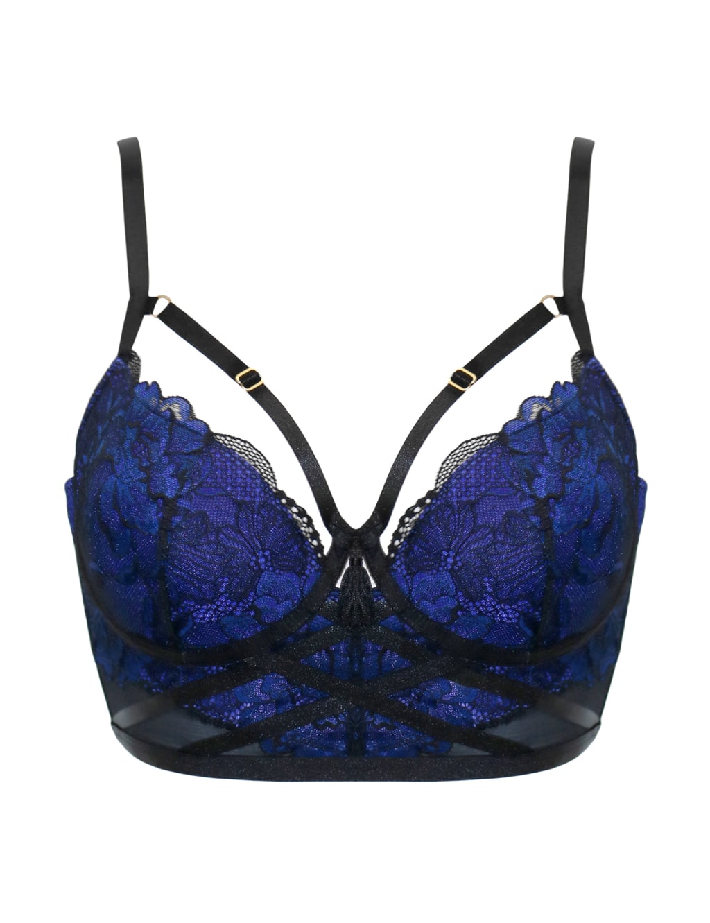 After Hours Wired Longline Bra 2 of 4