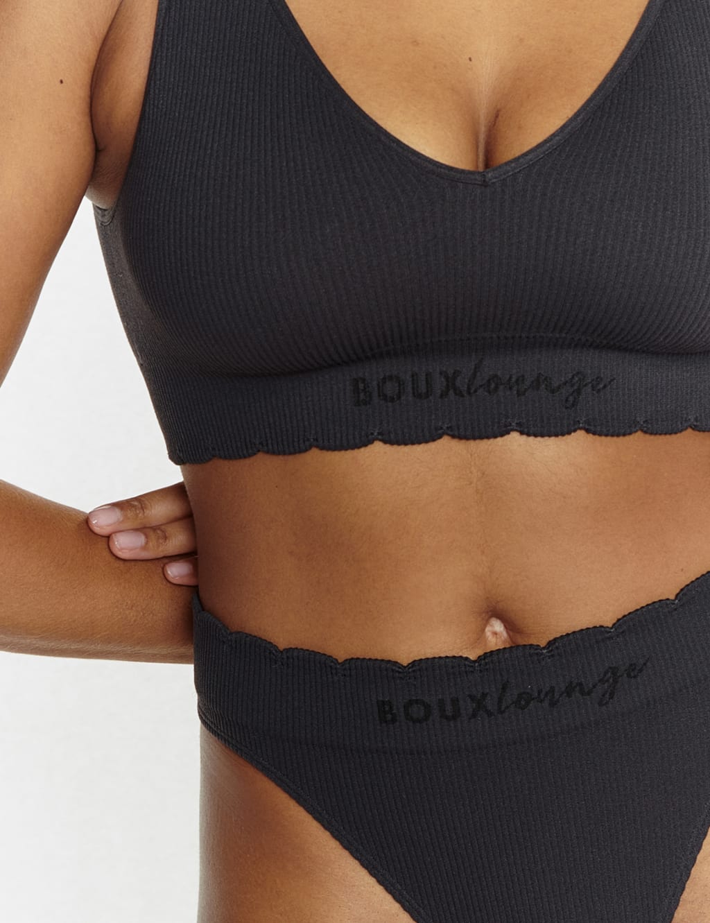 Ribbed Non Wired Seamless Bralette 6 of 8