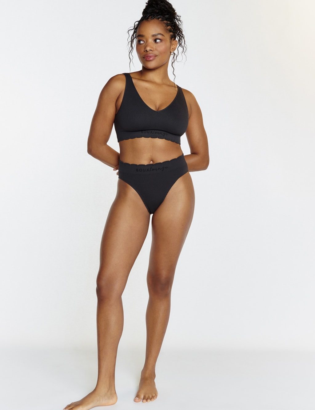 Ribbed Non Wired Seamless Bralette 8 of 8