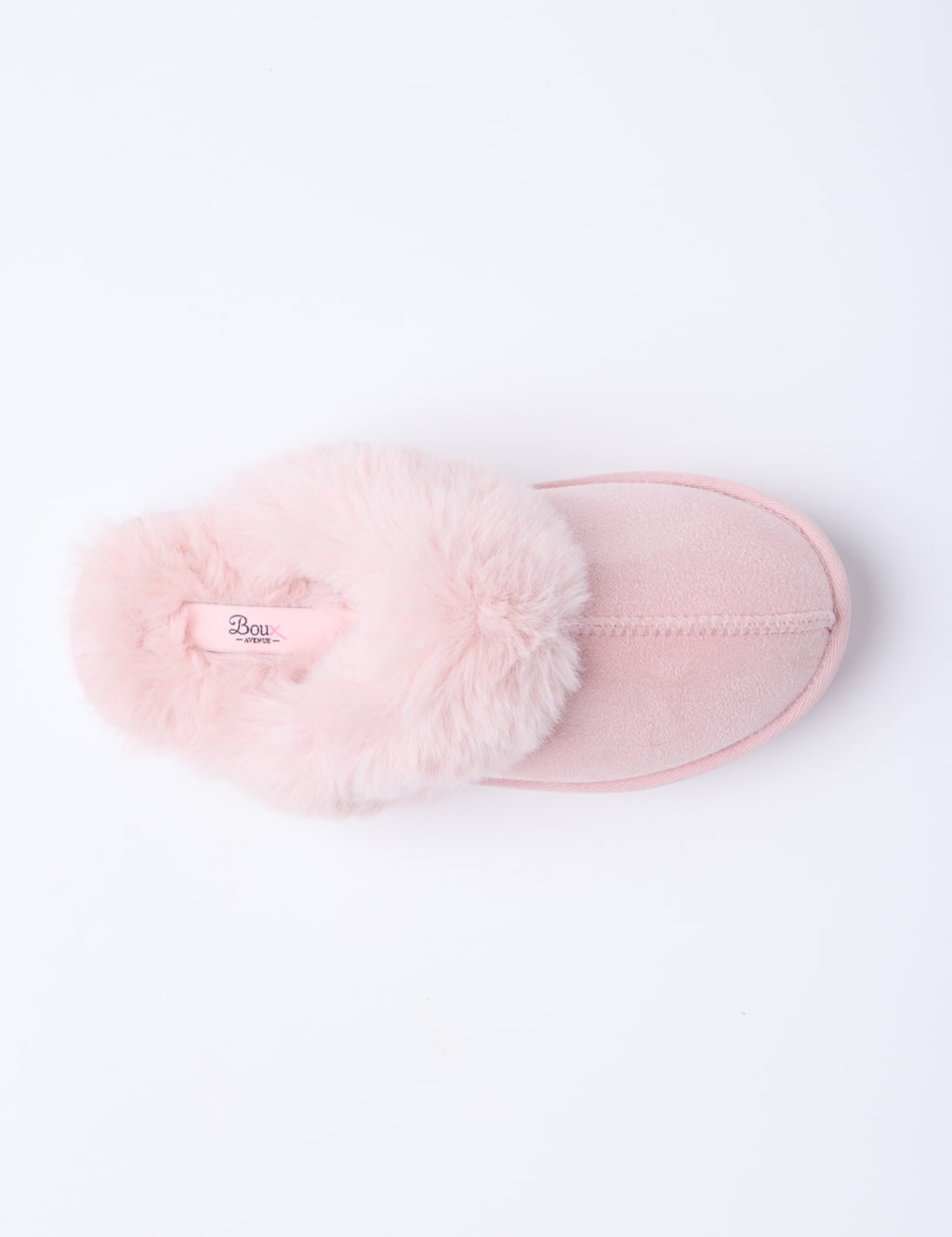 Faux Fur Lined Platform Mule Slippers 4 of 5