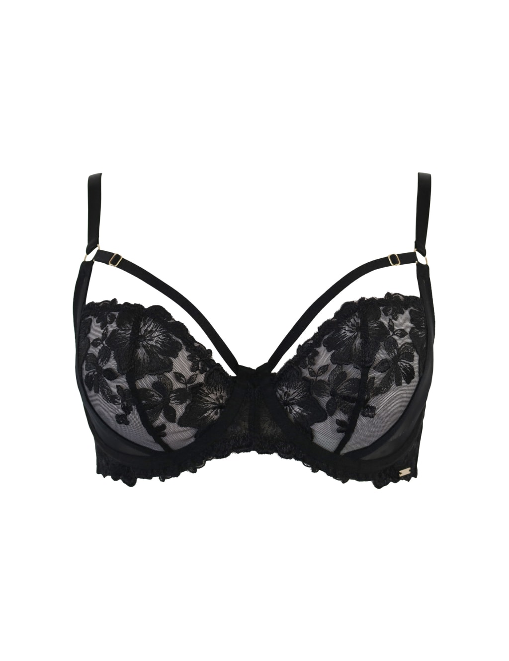 India Lace Wired Balcony Bra 2 of 5