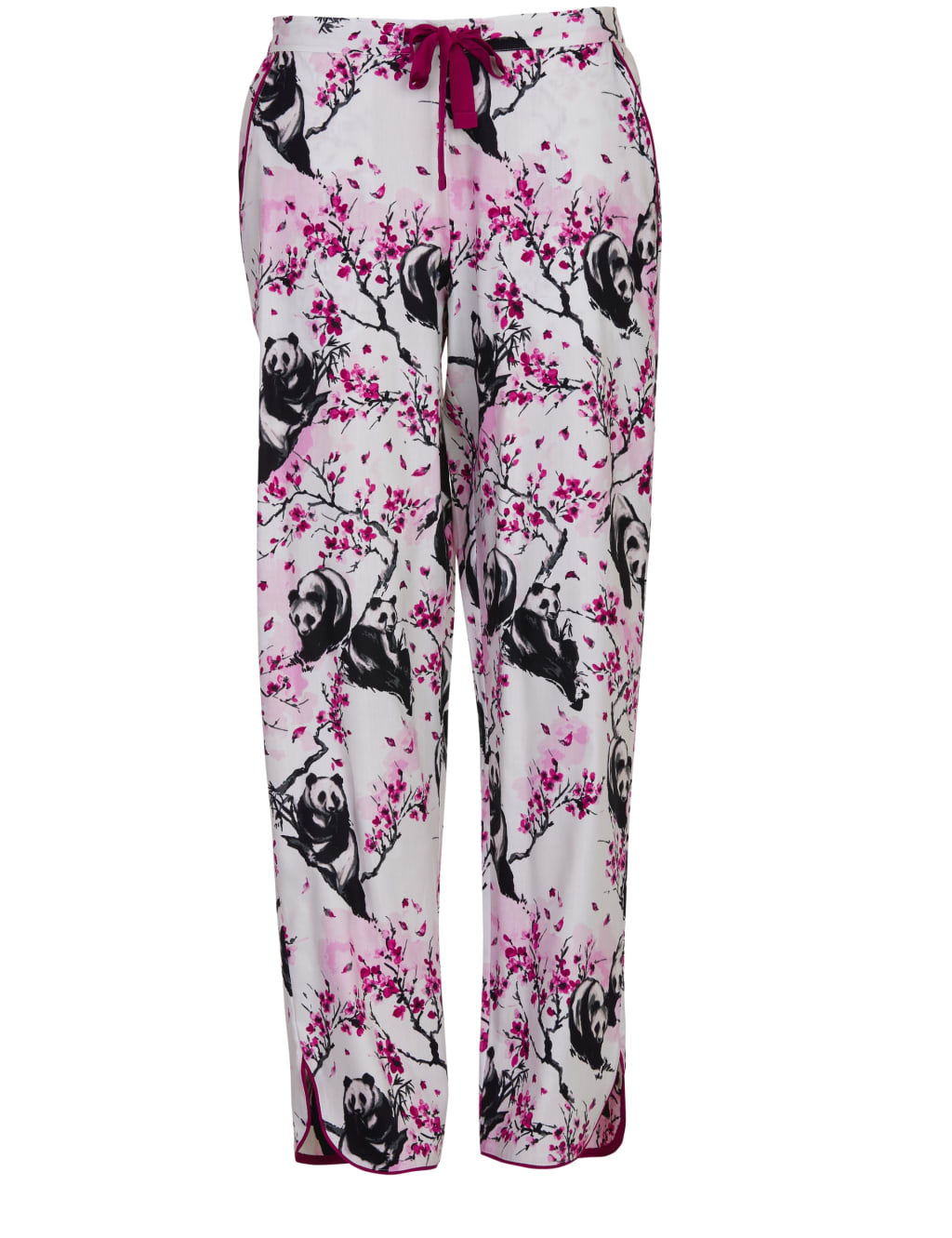 Pure Cotton Panda Print Pyjama Bottoms Cyberjammies M S