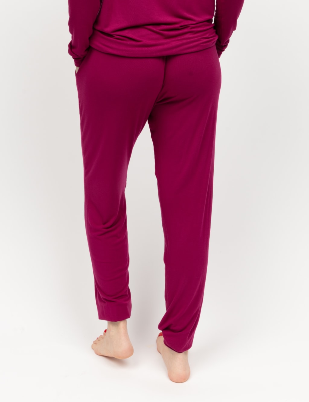 Modal Rich Cuffed Hem Pyjama Bottoms