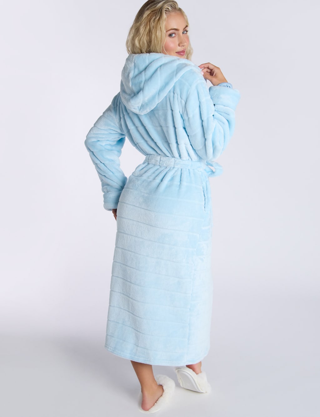 Plush Hooded Dressing Gown Boux Avenue M S