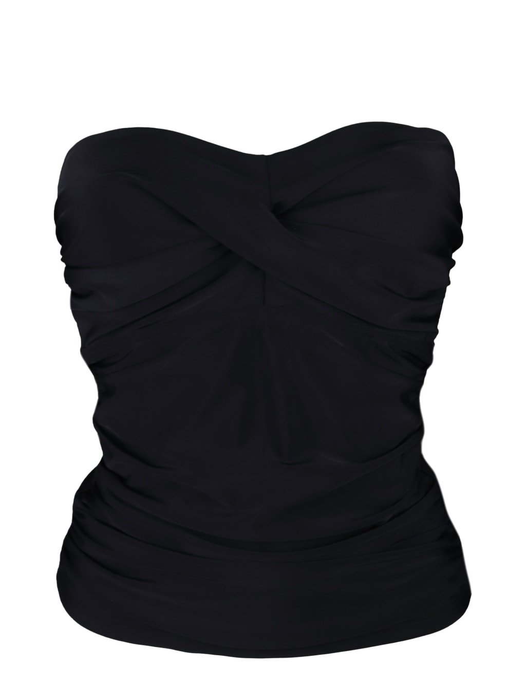 Free Spirit Twist Front Bandeau Tankini Top 6 of 6