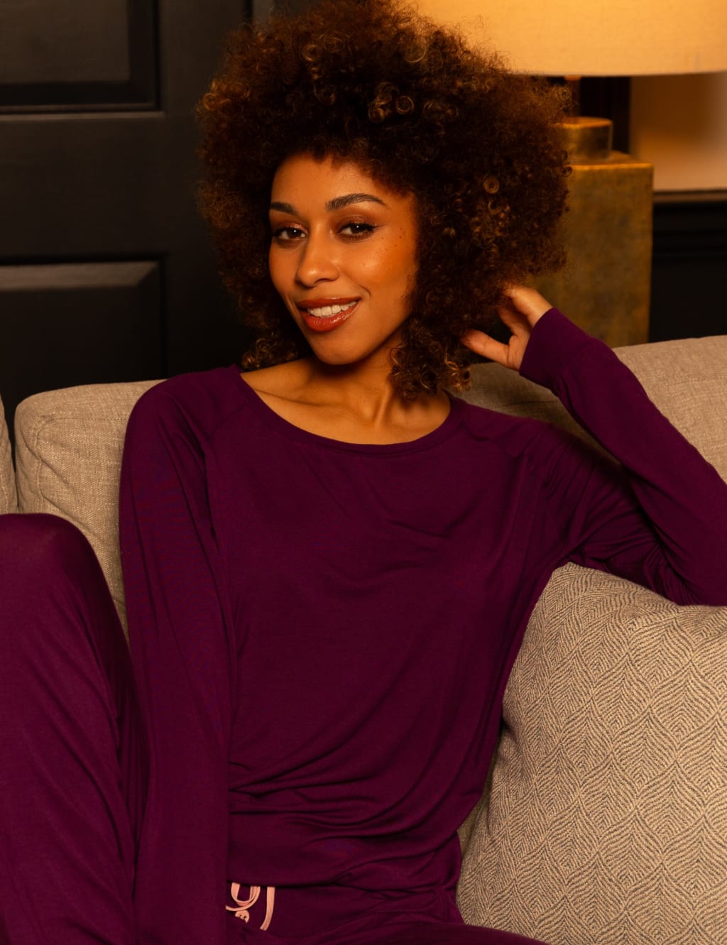 Modal Jersey Cuffed Hem Pyjama Top | Cyberjammies | M&S