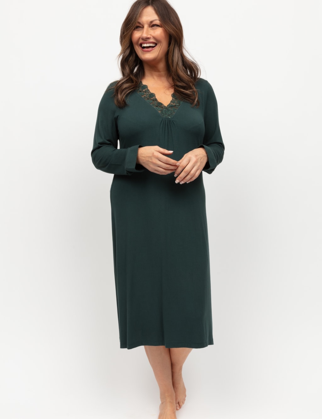 M&s long sleeve nightdress outlet