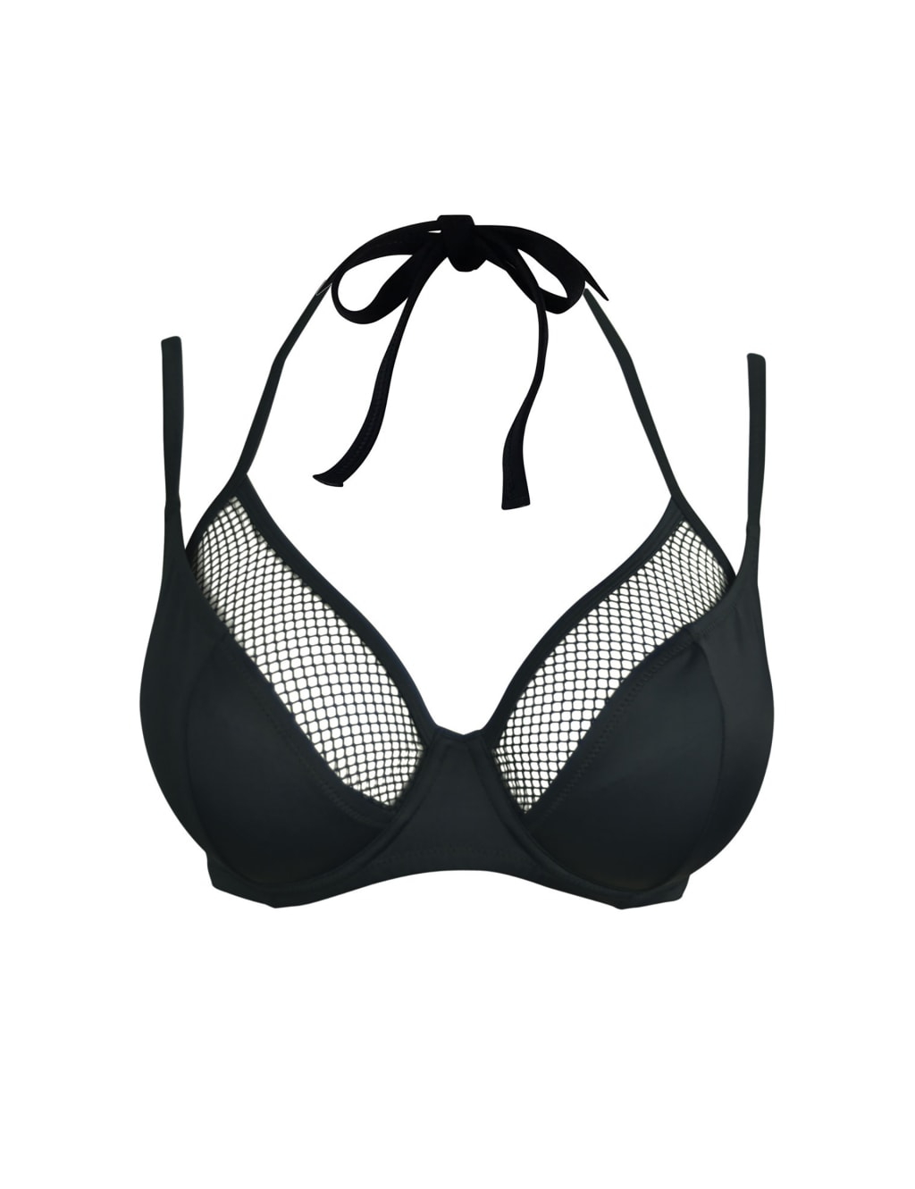 Glamazon Padded Wired Mesh Bikini Top 2 of 8