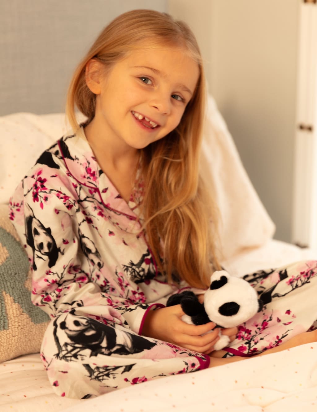 Panda Pyjamas 2 13 Yrs Cyberjammies M S