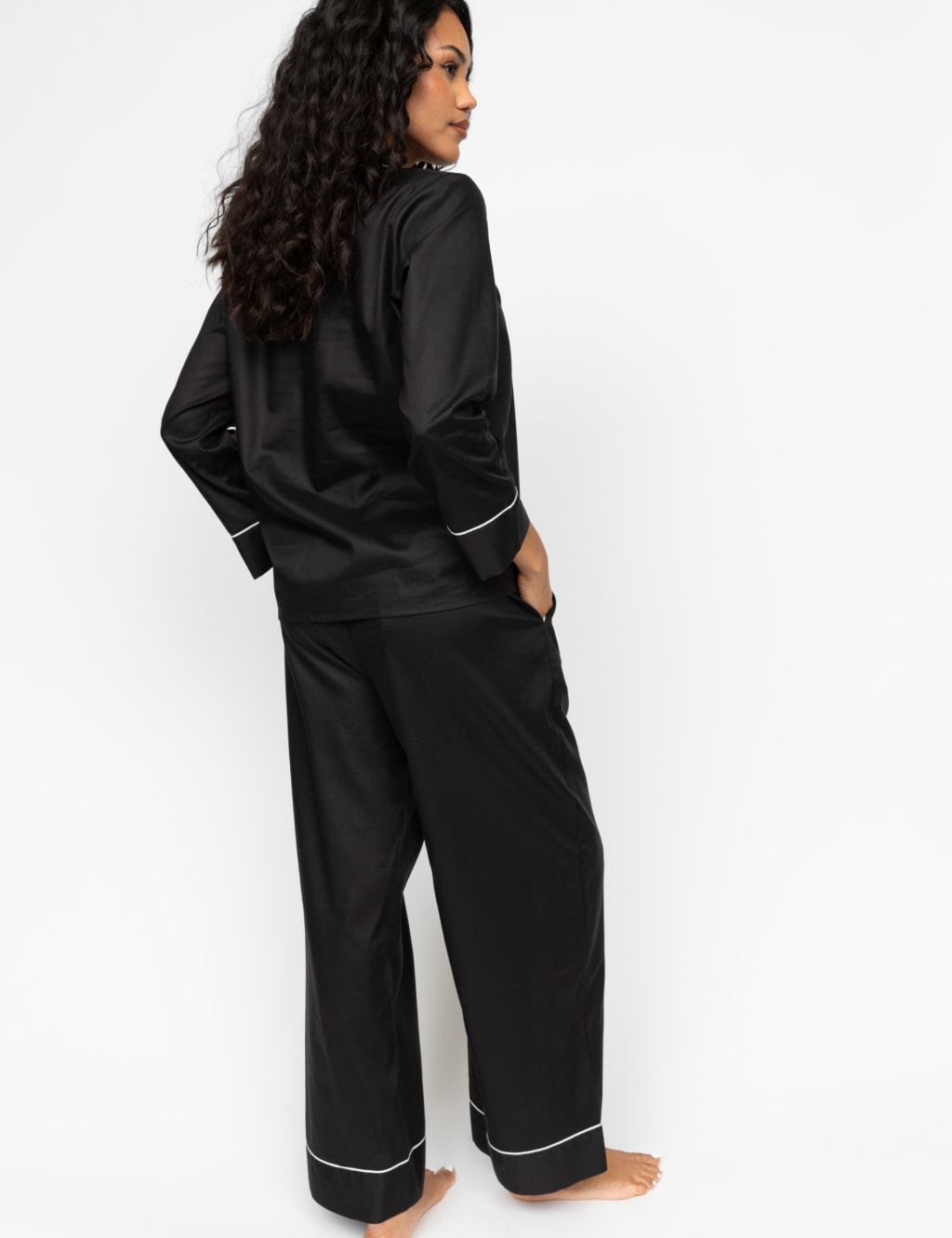Cotton Modal Pyjama Set 3 of 4