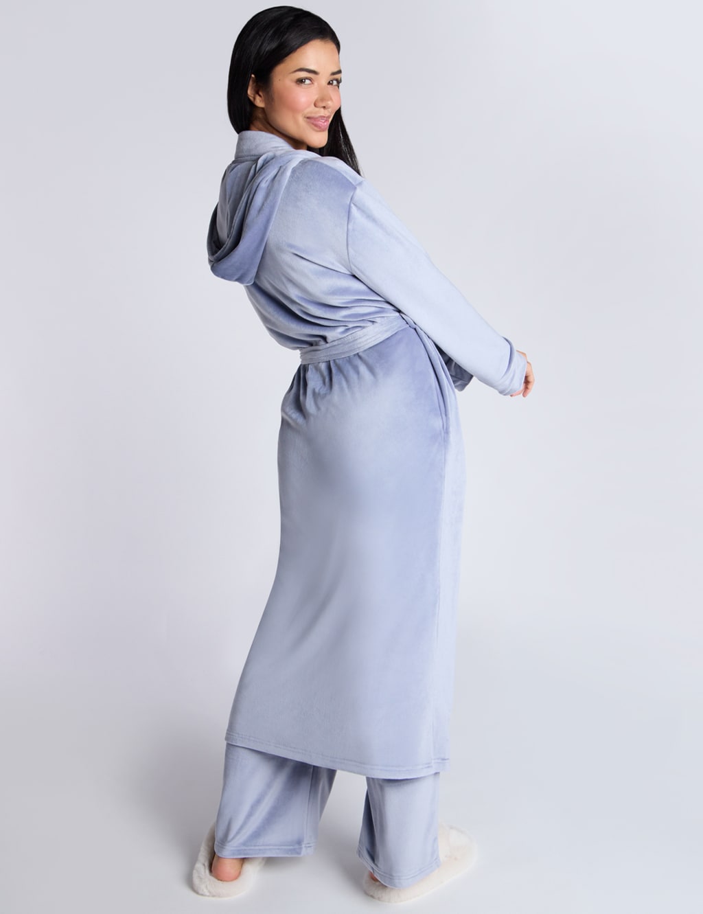 Velour Dressing Gown 4 of 4