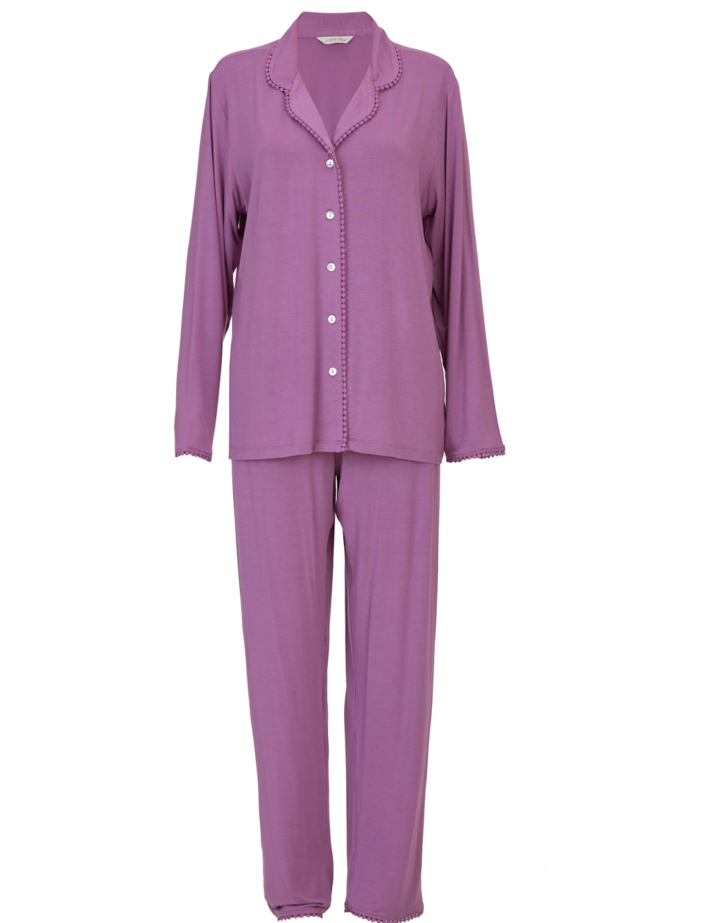 Ladies revere collar pyjamas on sale