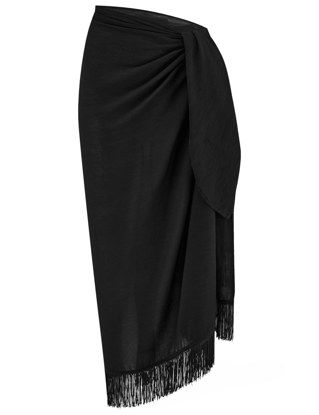 Fringed Beach Cover Up Sarong 2 of 7