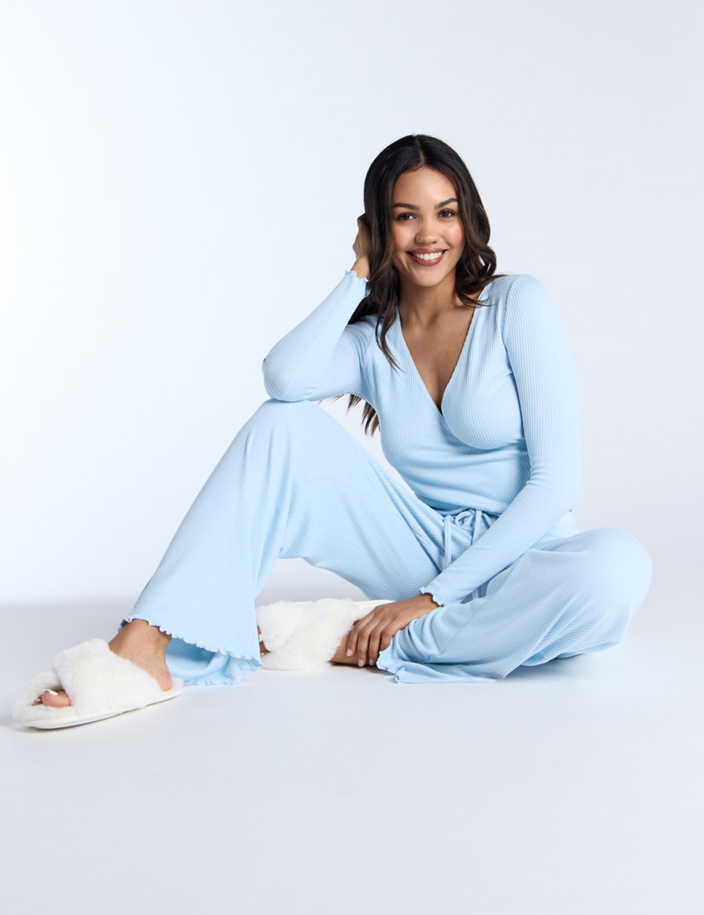 Ribbed Pyjama Set 4 of 5