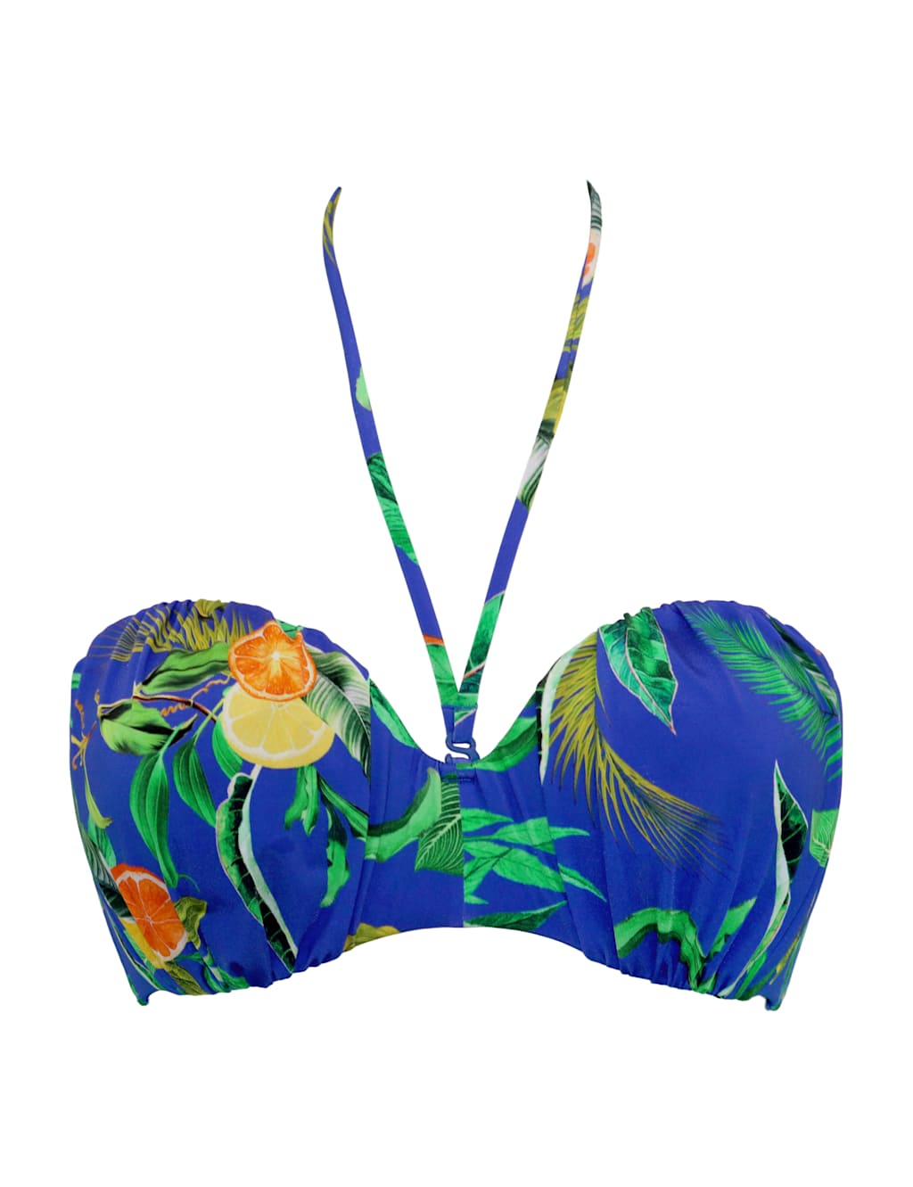Santa Cruz Printed Wired Bandeau Bikini Top B-F 10 of 10