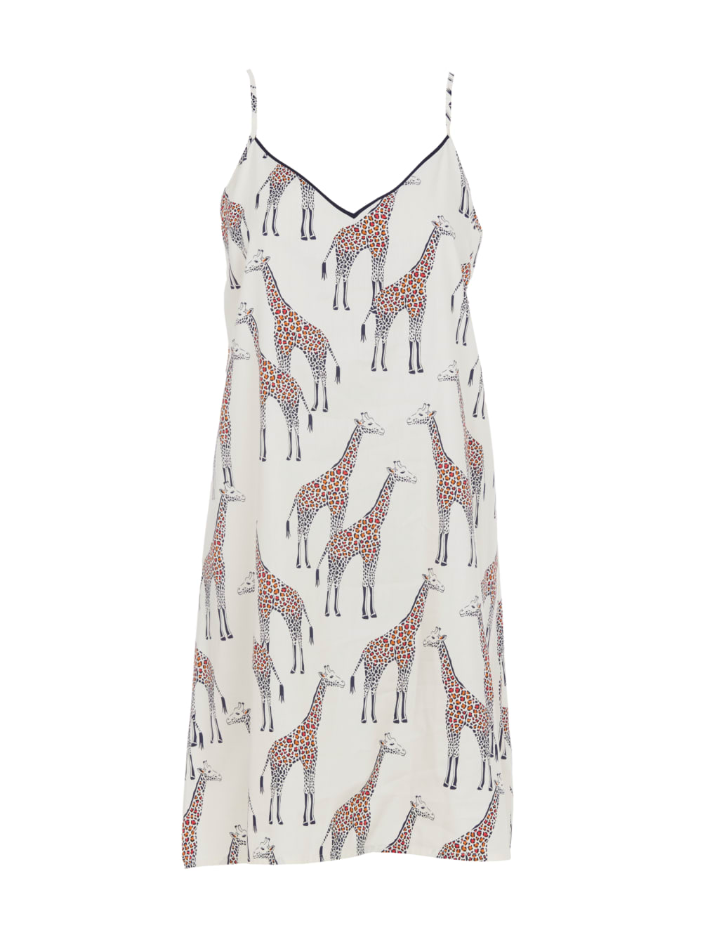 Cotton Modal Giraffe Print Chemise 2 of 4