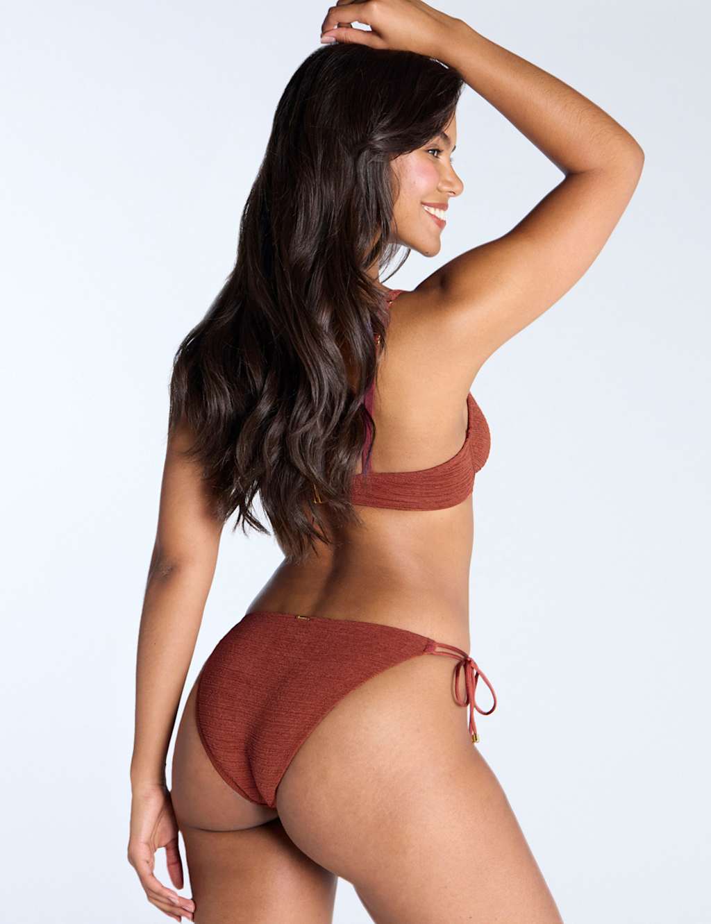 Mirada Tie Side High Leg Bikini Bottoms 3 of 6