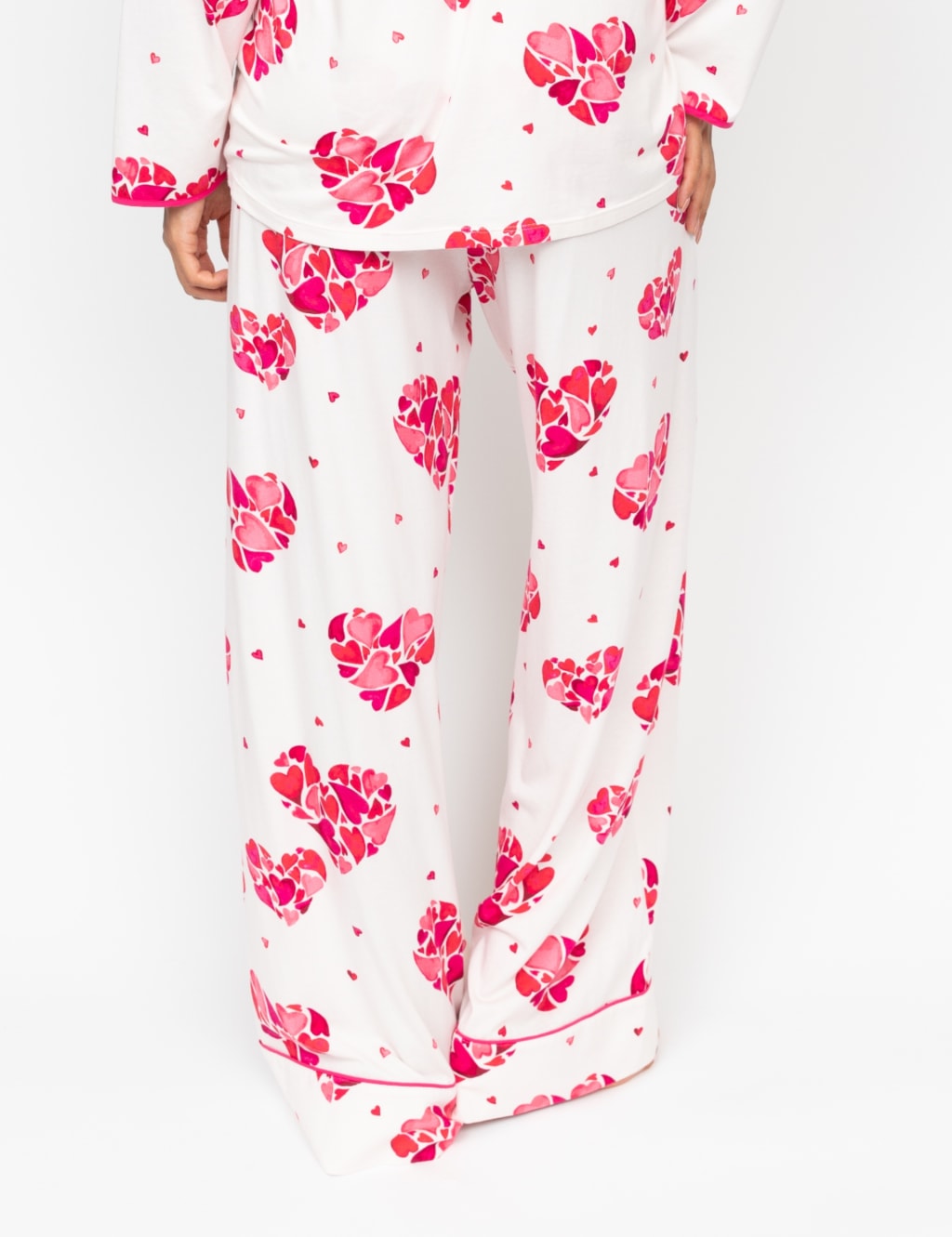 Cotton Blend Heart Pyjama Bottoms 4 of 4