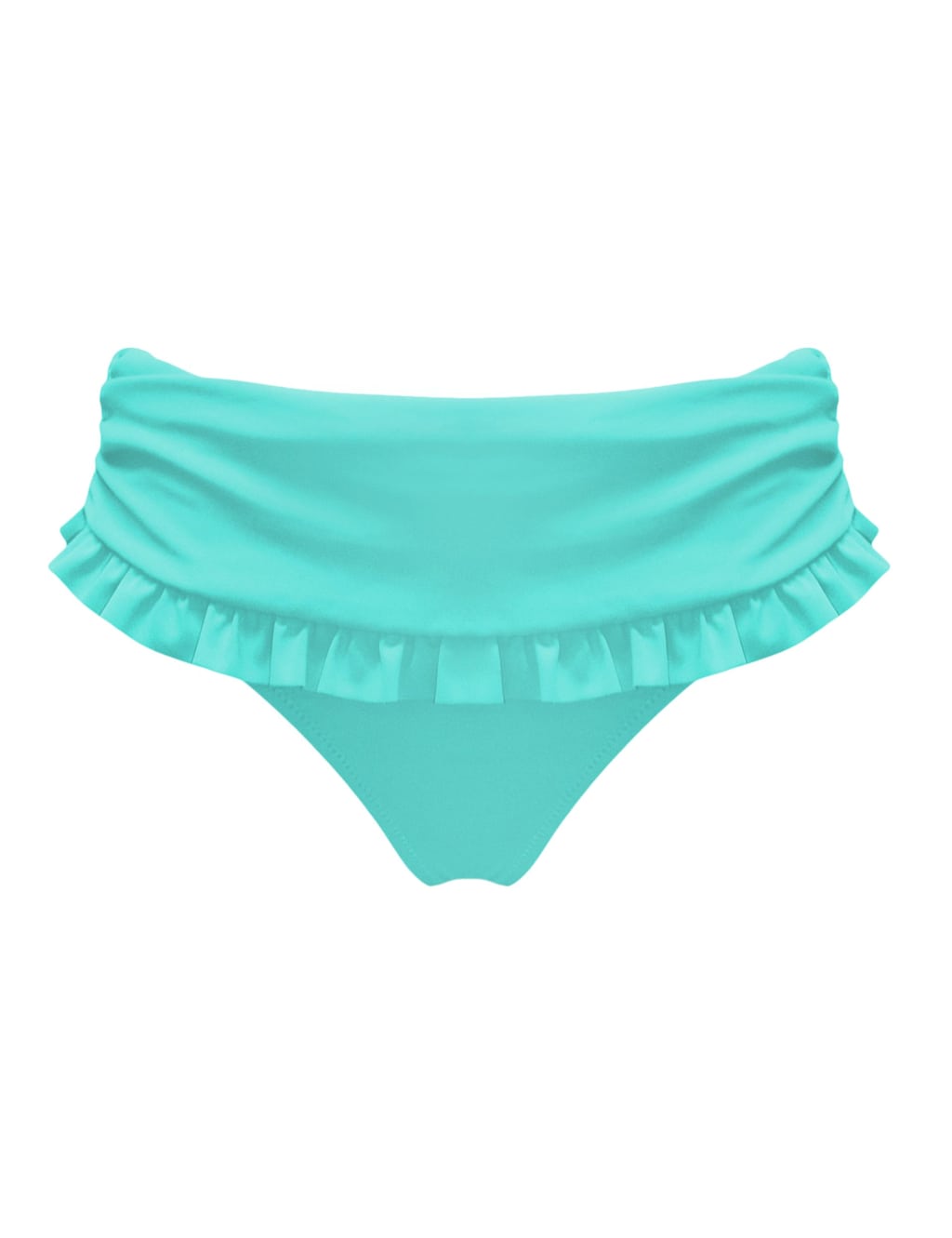 Ocean Breeze Frill Foldover Bikini Bottoms 2 of 6