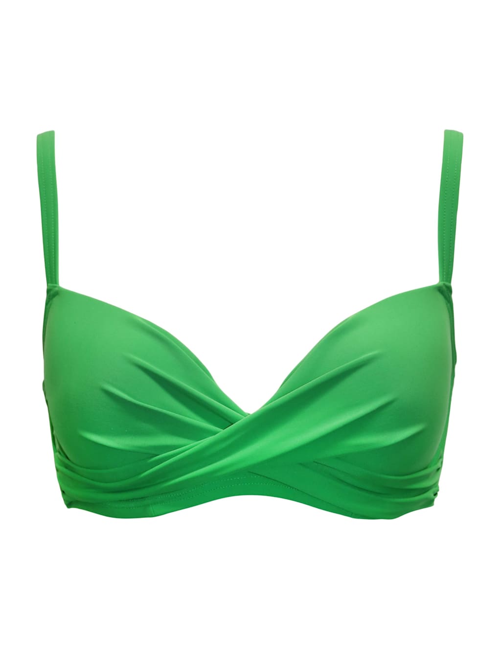 Free Spirit Wired Padded Plunge Bikini Top B-G 2 of 8