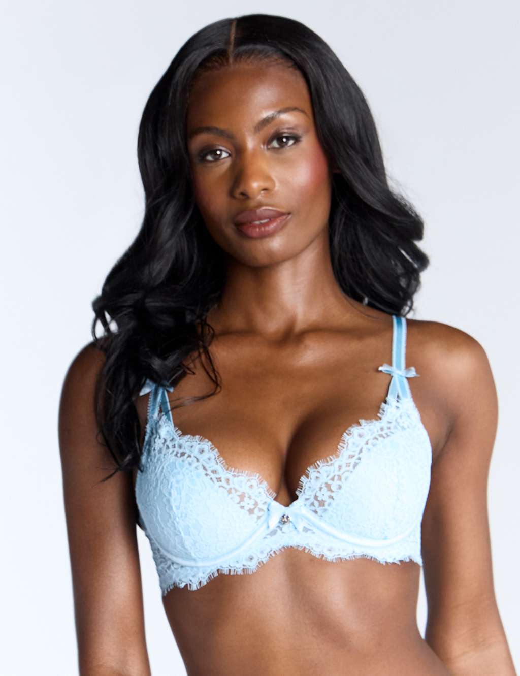 Clara Lace Plunge Bra (A-E) 2 of 7
