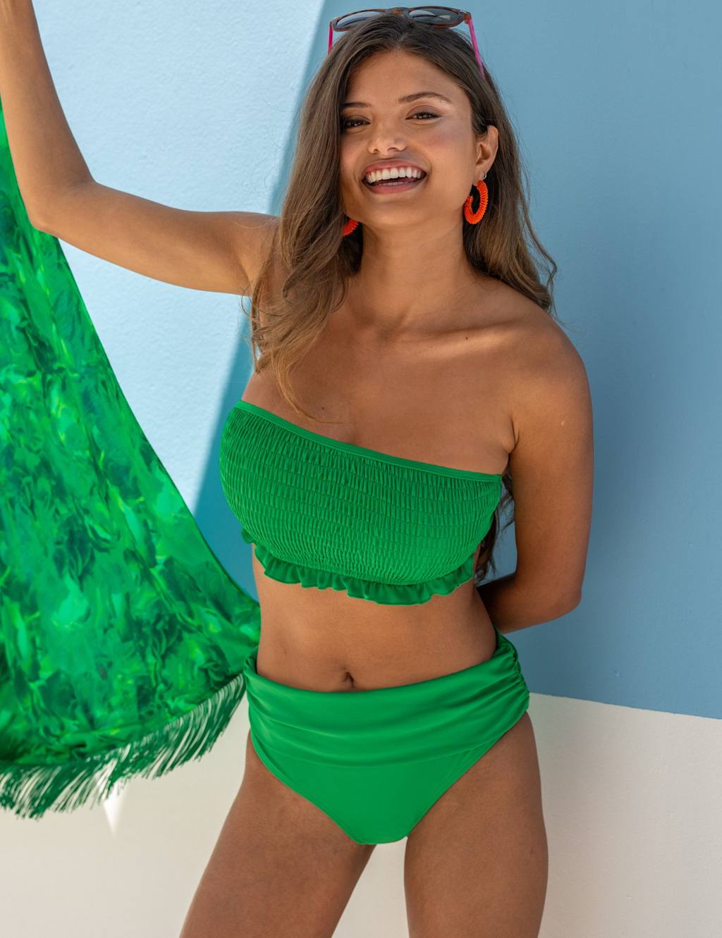 Free Spirit Roll Top Bikini Bottoms 3 of 9
