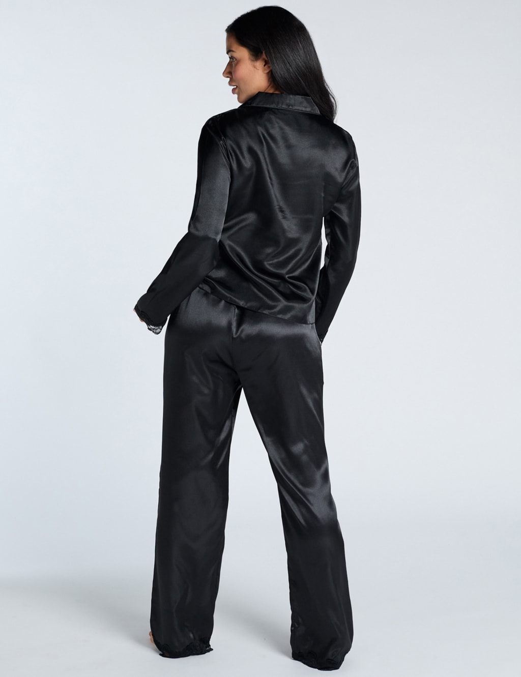 Amelia Satin Pyjama Set 2 of 5