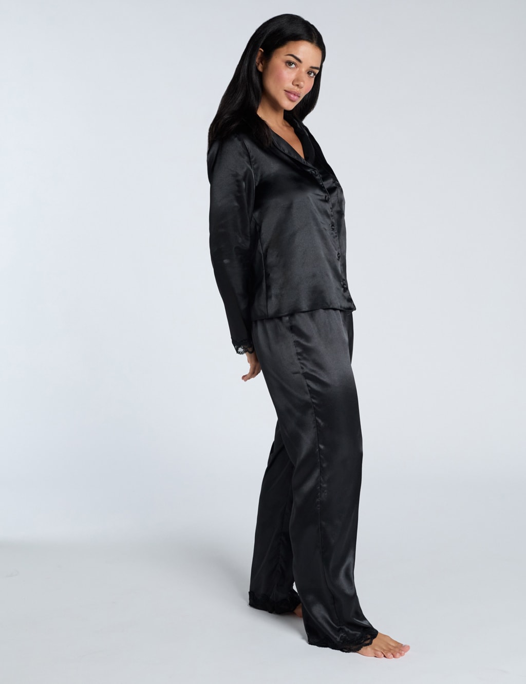 Amelia Satin Pyjama Set 5 of 5