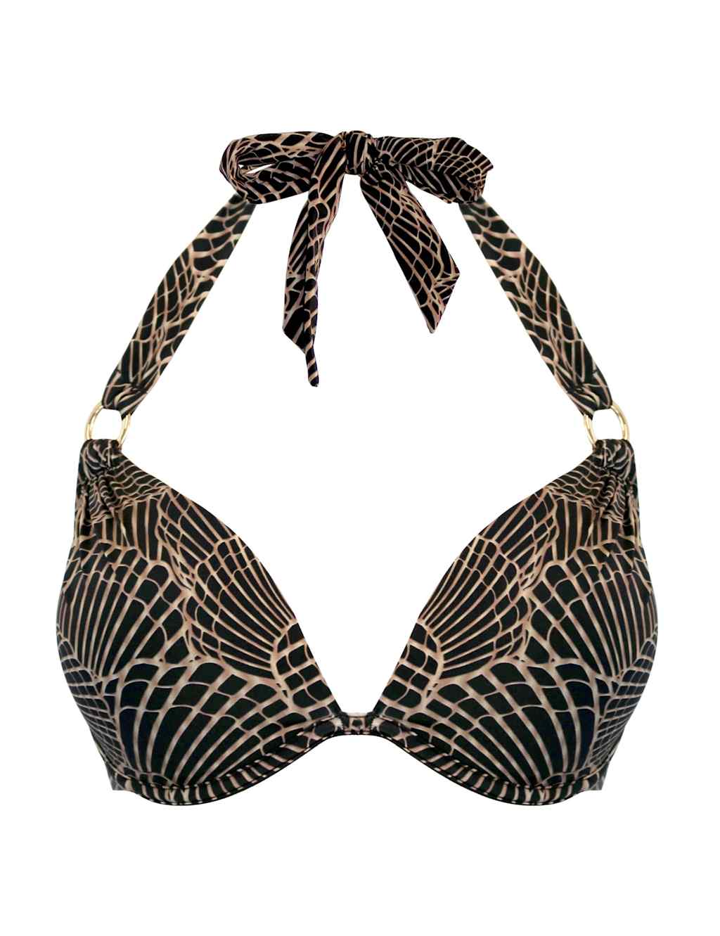 Samoa Printed Wired Padded Bikini Top (B-F) 2 of 8