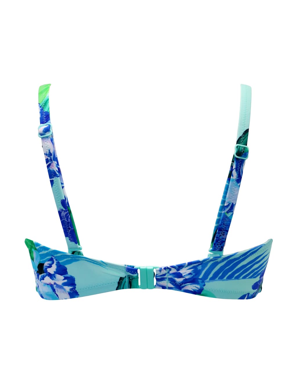 Free Spirit Floral Wired Bandeau Bikini Top (C-G) 9 of 9