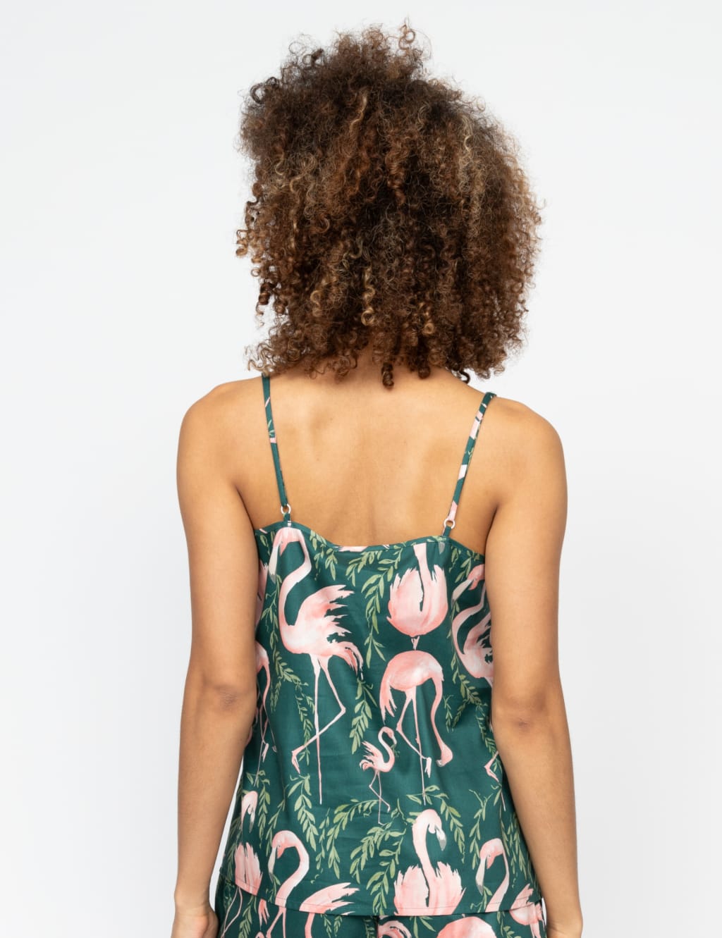 Cotton Modal Flamingo Cami Top 4 of 4