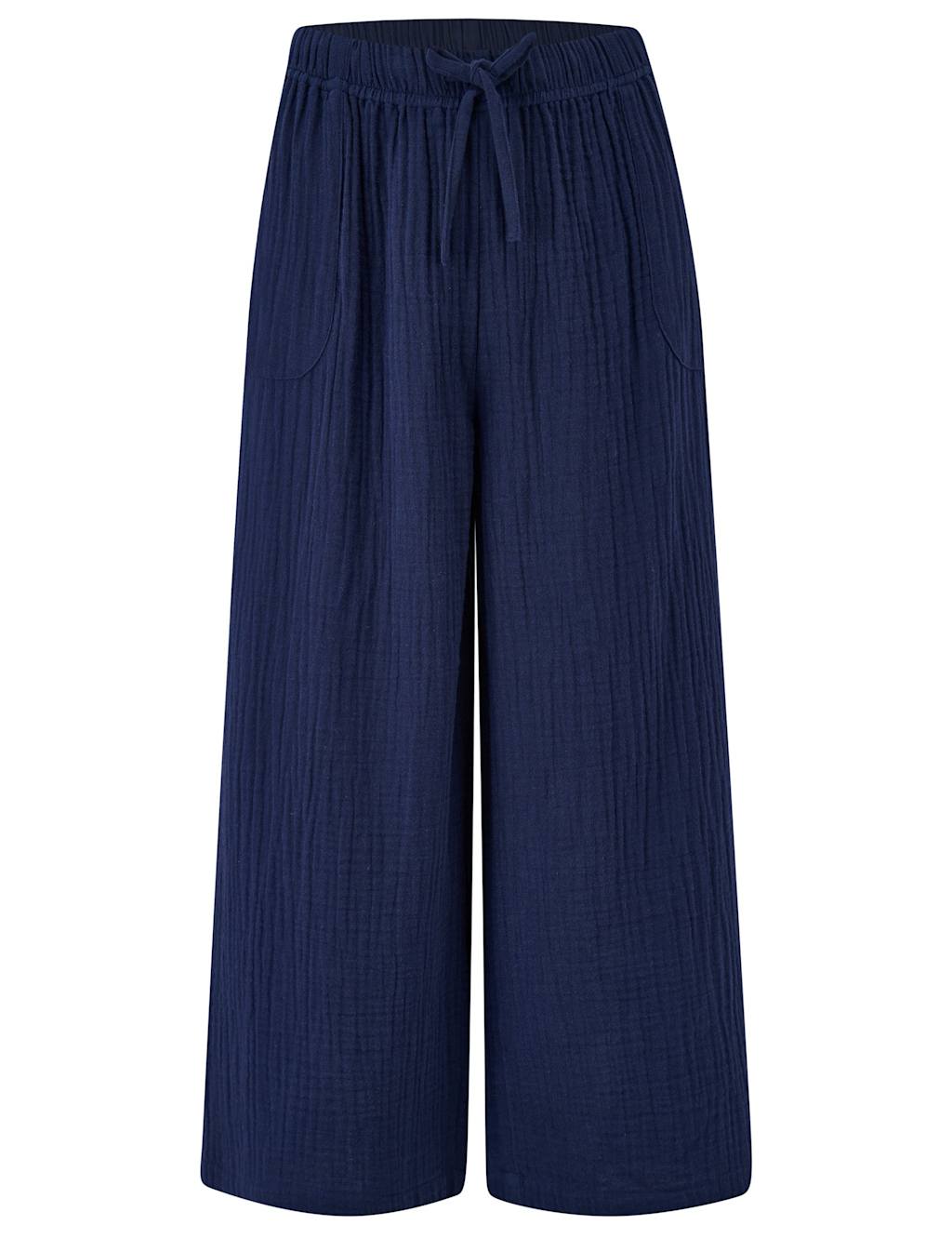 Pure Cotton Double Cloth Pyjama Set 11 of 12
