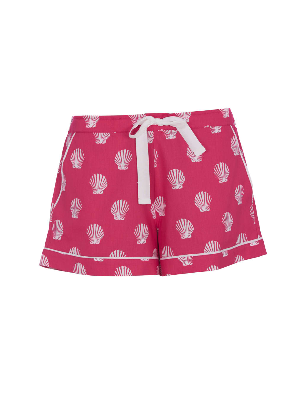 Cotton Modal Shell Print Pyjama Shorts 2 of 4