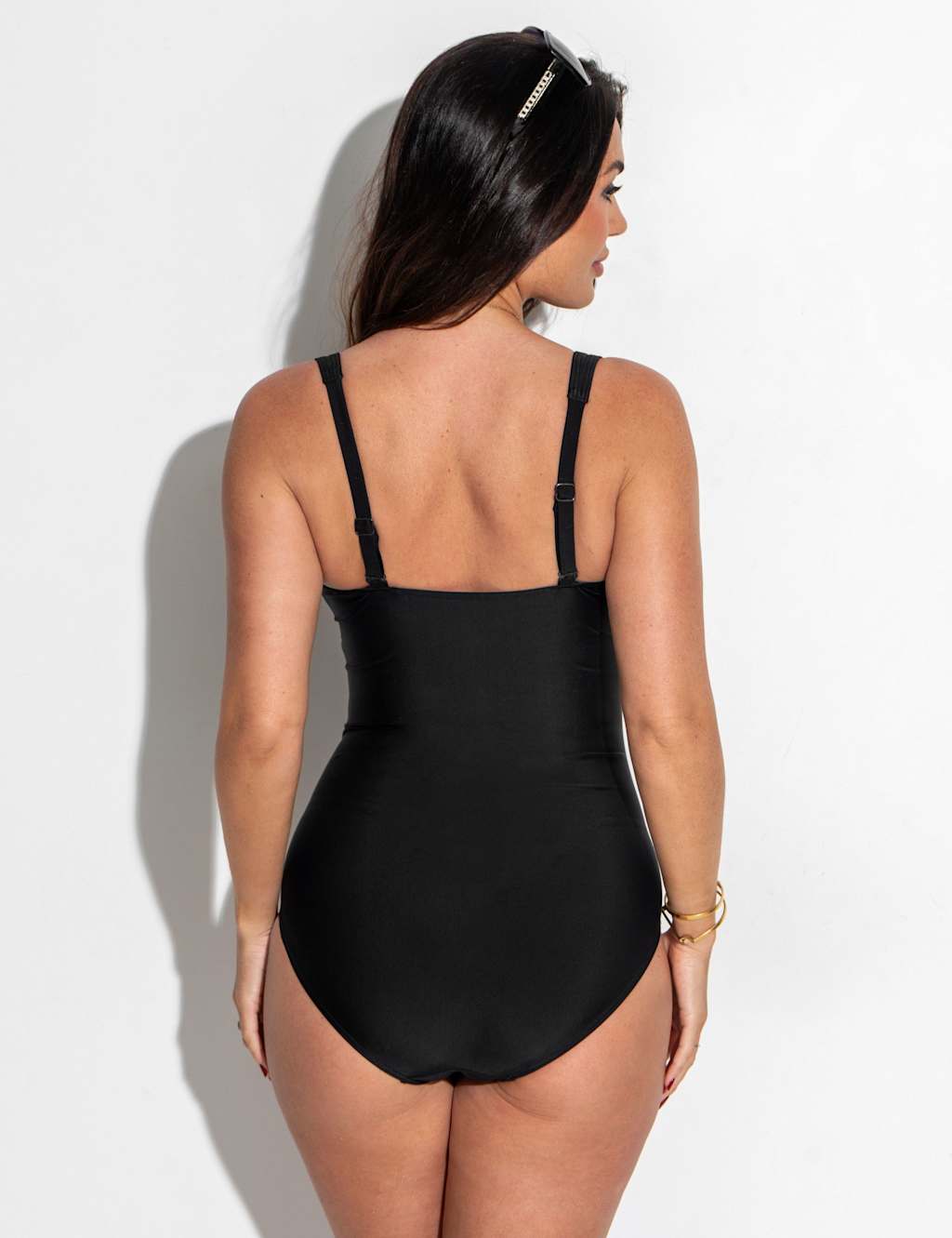 Santa Barbara Tummy Control Ruched Regular Swimsuit 4 of 7
