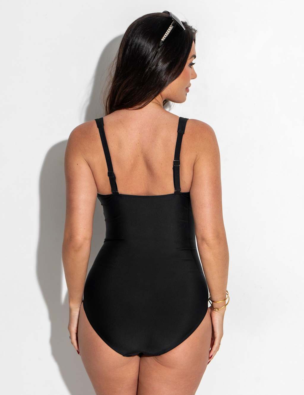 Santa Barbara Tummy Control Ruched Regular Swimsuit 3 of 6