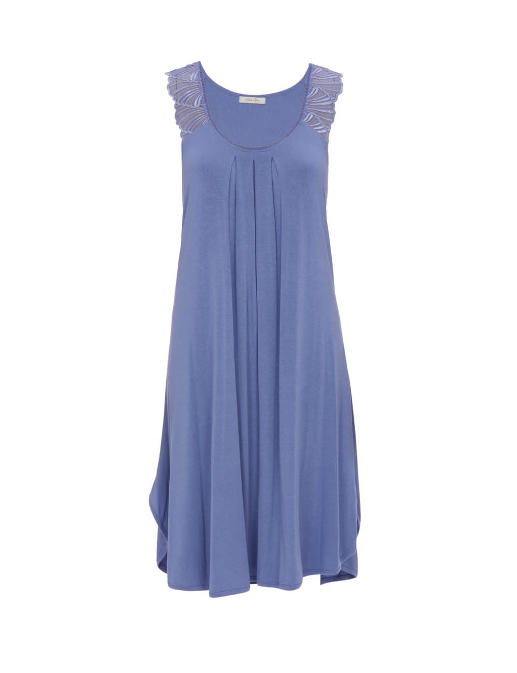 Modal Rich Jersey Lace Detail Nightdress 2 of 3