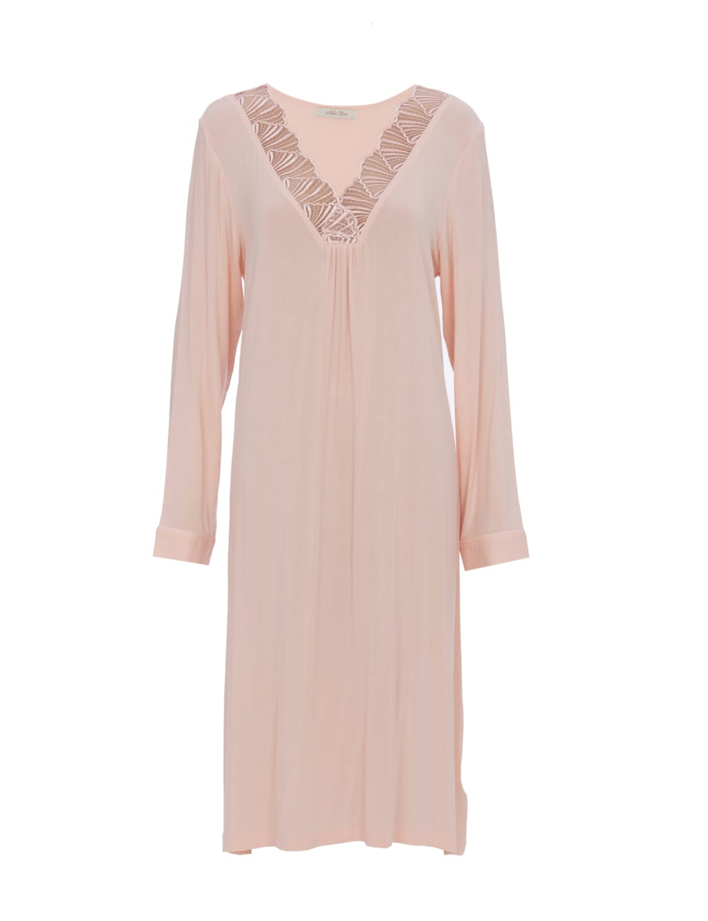 Modal Rich Jersey Lace Trim Nightdress 2 of 4