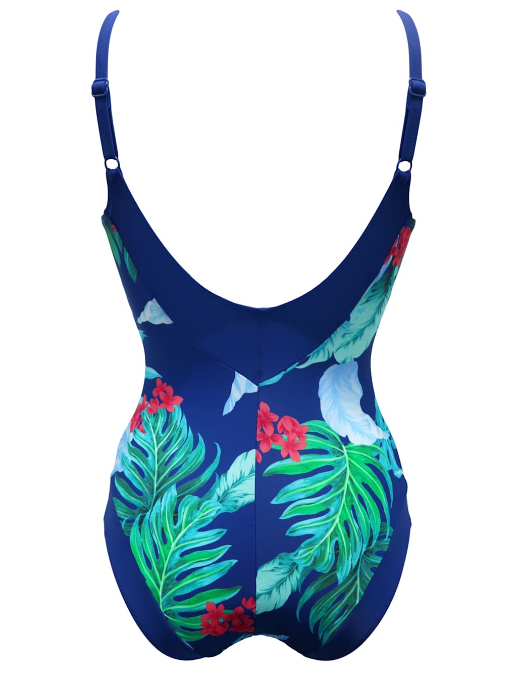 Printed V-Neck Swimsuit 6 of 6