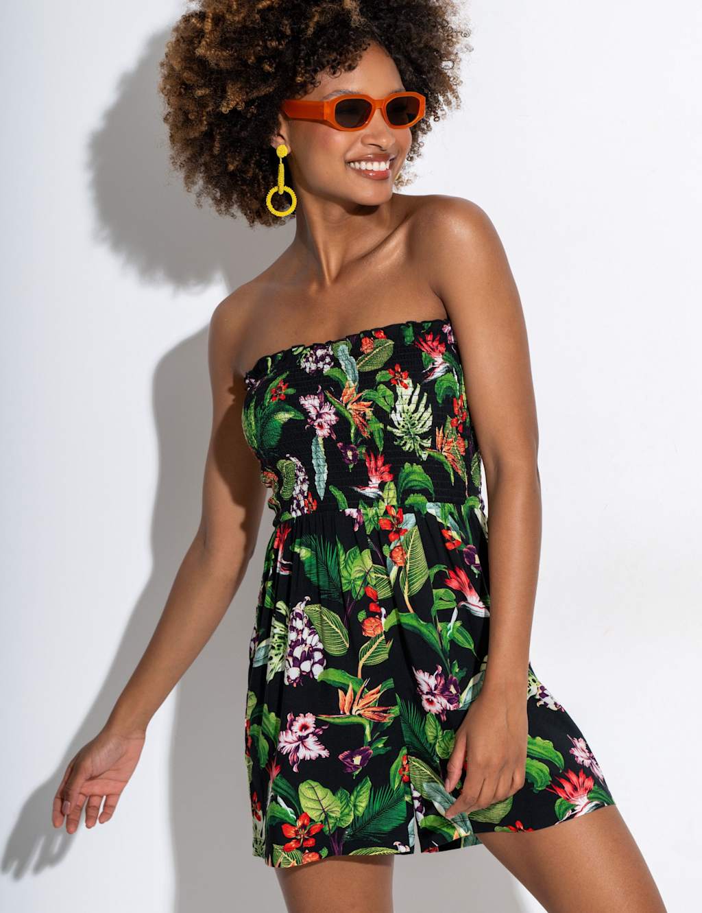 Floral Beach Playsuit 3 of 6