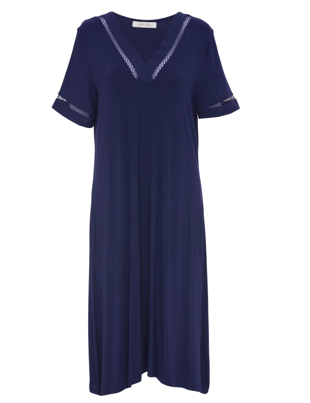 Jersey Lace Insert Nightdress 2 of 4